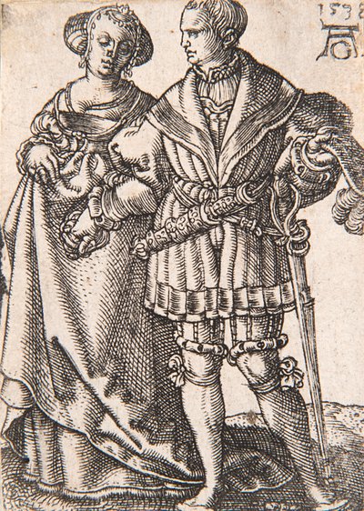 Sarjasta Pienet häätanssijat, 1538. tekijältä Heinrich Aldegrever