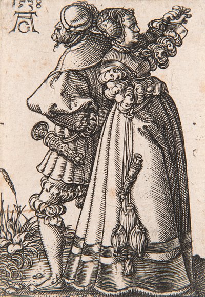 Sarjasta Pienet häätanssijat, 1538. tekijältä Heinrich Aldegrever