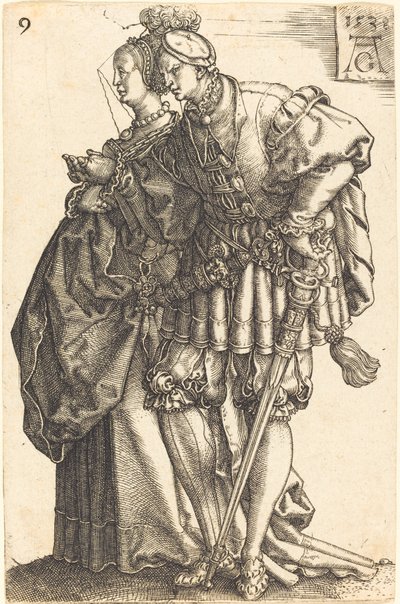 Suuret häätanssijat, 1538. tekijältä Heinrich Aldegrever