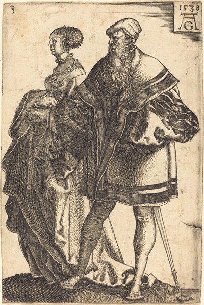 Suuret häätanssijat, 1538. tekijältä Heinrich Aldegrever