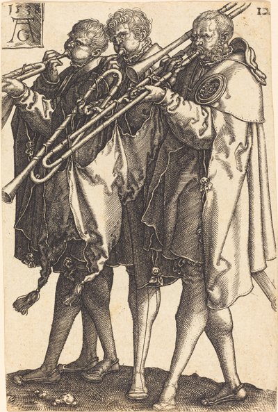 Suuret häätanssijat, 1538. tekijältä Heinrich Aldegrever