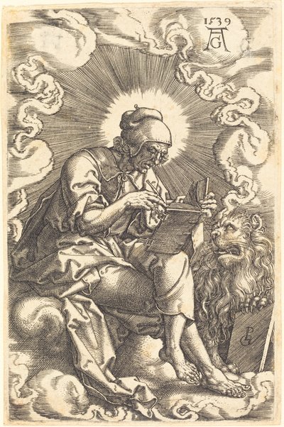 Markus, 1539. tekijältä Heinrich Aldegrever