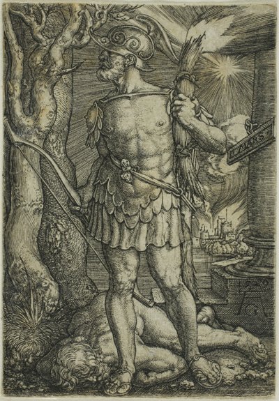 Mars tekijältä Heinrich Aldegrever