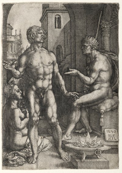 Mucius Saevola tekijältä Heinrich Aldegrever