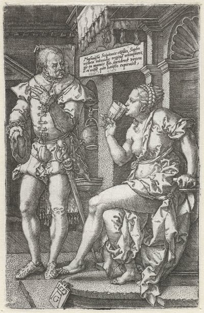 Sophonisba juo myrkkyä tekijältä Heinrich Aldegrever