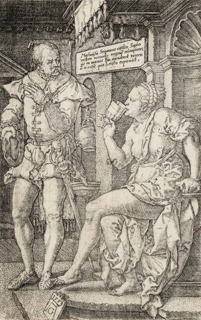 Sophonisbe tekijältä Heinrich Aldegrever