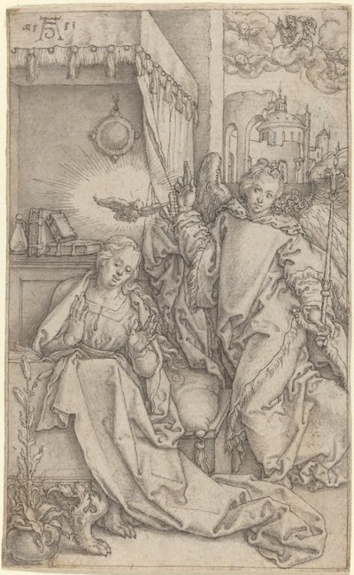 Ilmoitus, 1552. tekijältä Heinrich Aldegrever