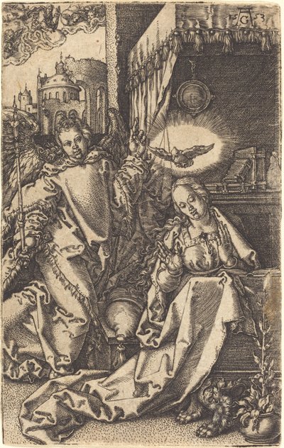 Ilmoitus, 1553. tekijältä Heinrich Aldegrever