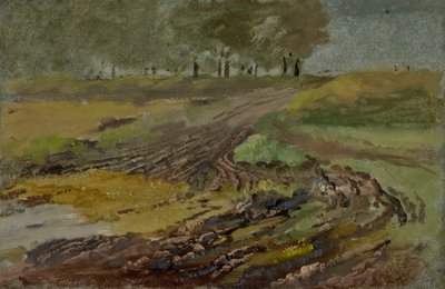 Kärryjäljet ​​pellolla tekijältä Heinrich Burkel