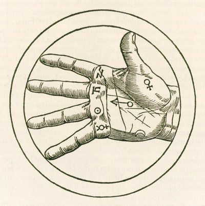 Heinrich Cornelius Agrippa von Nettesheimin (1486-1535) kädentaiteen käsi -kaiverrus De occulta philosophia libri tres (Kolme okkulttisen filosofian kirjaa) julkaistiin vuonna 1533. tekijältä Heinrich Cornelius Agrippa von Nettesheim