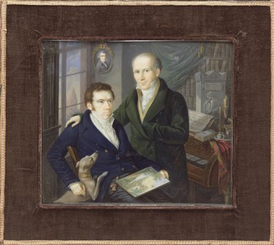 Joseph ja Karl August von Klein, noin 1810-15. tekijältä Heinrich Franz Schalck