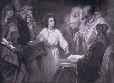 Jeesus nuorena, Bibbys Annual, 1916-1917. tekijältä Heinrich Karl Hofmann
