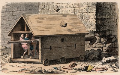 Iskunpainin, piiritysmoottori tekijältä Heinrich Leutemann