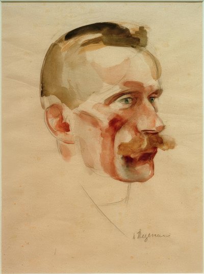 Wilhelm Wernerin muotokuva, noin 1926 tekijältä Heinrich Stegemann