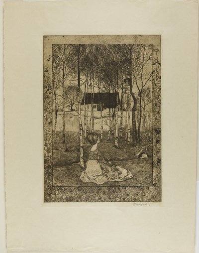 kevät tekijältä Heinrich Vogeler