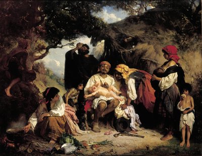Löytäjä, 1861 tekijältä Heinrich Wilhelm Schlesinger