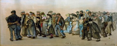 Der Spandauer Arbeiterzug tekijältä Heinrich Zille