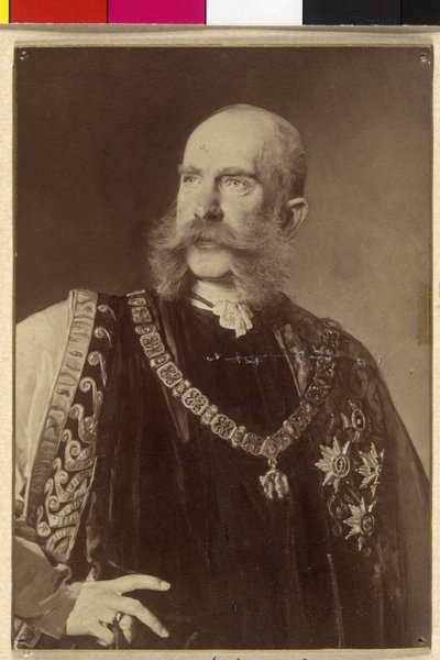 Itävallan keisari Franz Joseph I tekijältä Heinrich von Angeli
