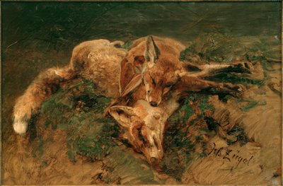 Kaksi kettua tekijältä Heinrich von Zügel