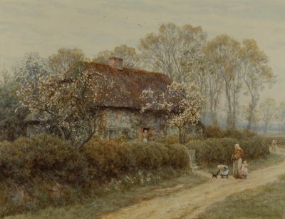 Mökki Freshwater Gatessa tekijältä Helen Allingham