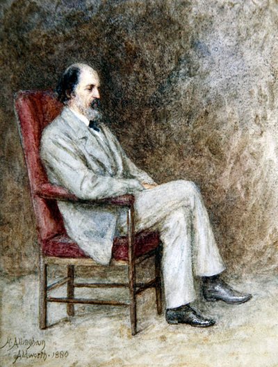 Alfred, Lord Tennyson tekijältä Helen Allingham