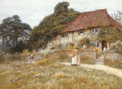 Stedhamissa lähellä Midhurstia tekijältä Helen Allingham