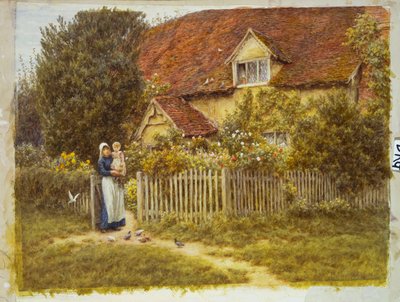 East End Farm, Moss Lane, Pinner tekijältä Helen Allingham