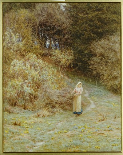 Primrose Woodissa tekijältä Helen Allingham