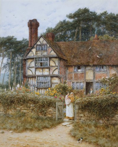 Unstead Farm, Godalming tekijältä Helen Allingham