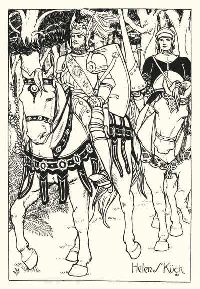 The Knight Magnificent (kaiverrus) tekijältä Helen S. Kuck