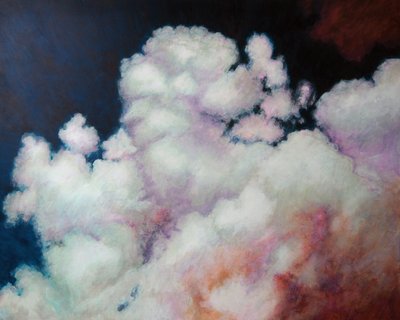 Cumulus, 2021 (akryyli aluksella) tekijältä Helen White