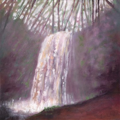 Vesiputous IV, 2016, tekijältä Helen White