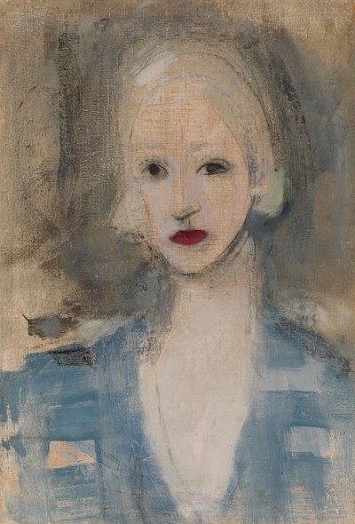 Vaalea nainen tekijältä Helene Schjerfbeck