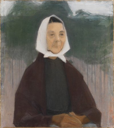 Mummo, 1907. tekijältä Helene Schjerfbeck