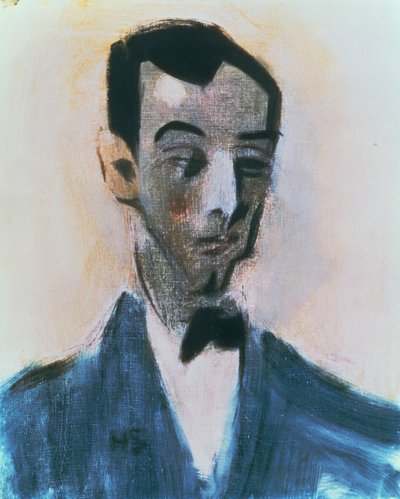 Mans Schjerfbeckin muotokuva tekijältä Helene Schjerfbeck
