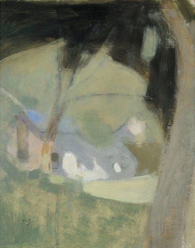 Vanhan panimon kokoonpano, 1918. tekijältä Helene Schjerfbeck