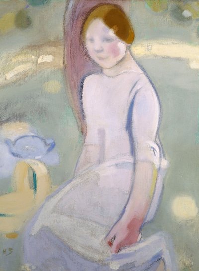 Lehmuksen alla, 1911. tekijältä Helene Schjerfbeck