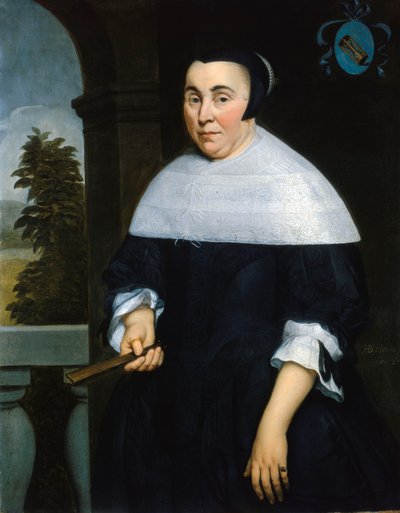 Anna van Gelderin muotokuva, noin 1664 (öljy kankaalle). tekijältä Hendrick Berckman