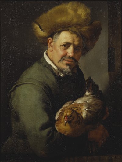 Vanha mies kanan kanssa, 1630 tekijältä Hendrick Bloemaert