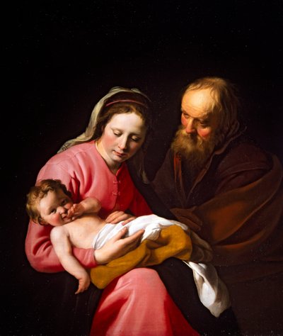 Pyhä perhe tekijältä Hendrick Bloemaert