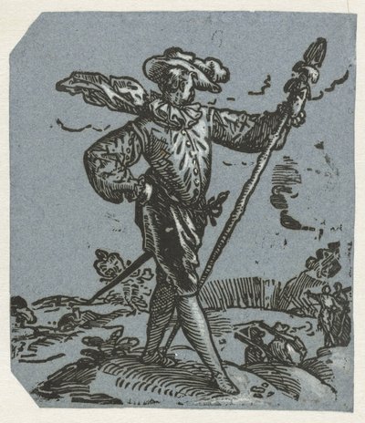 Jalkaväen kapteeniJalkaväen kapteeni tekijältä Hendrick Goltzius (circle of)