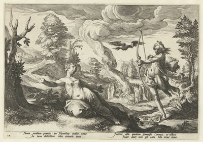 Apollo doodt Coronis Ovid