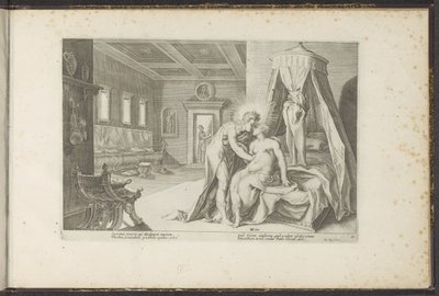 Apollo viettelee Leucothean Ovid