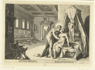 Apollo viettelee Leucothean Ovid