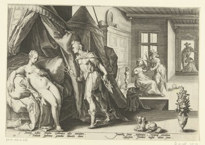 Mercurius Herses-kamerassa Ovid