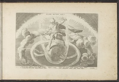 Järjestys kaaoksessa Neljän elementin luominen Ovidii Metam. lib. minä (otsikko esineessä) Ovid