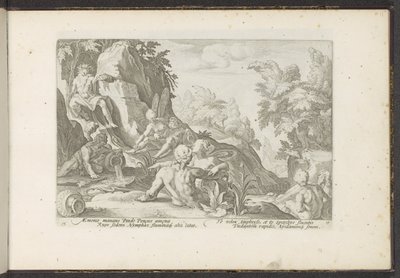 Peneuksen vieraillessa muut jokijumalat Ovid