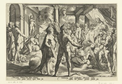 Phaeton Heliosin palatsissa Ovid