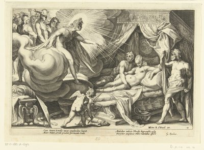 Venus i Mart sorpresos per Apol·lo Les metamorfosis d