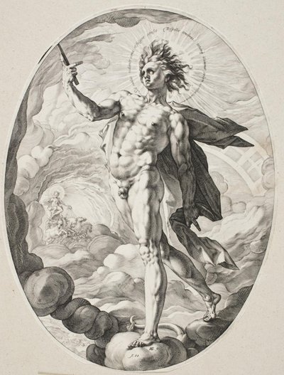 Apollo tekijältä Hendrick Goltzius
